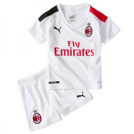 Billige Fotballdrakter AC Milan Barn Bortedraktsett 2019/20 Kortermet